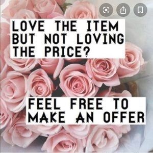 All reasonable offers considered 😊